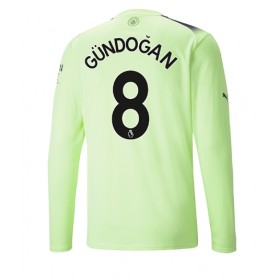 Herren Fußballbekleidung Manchester City Ilkay Gundogan #8 3rd Trikot 2022-23 Langarm